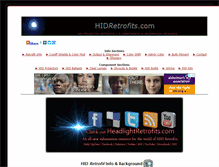 Tablet Screenshot of hidretrofits.com
